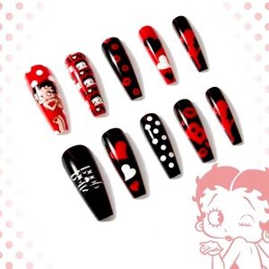 ❌SOLD❌Betty Boop Press on Nails